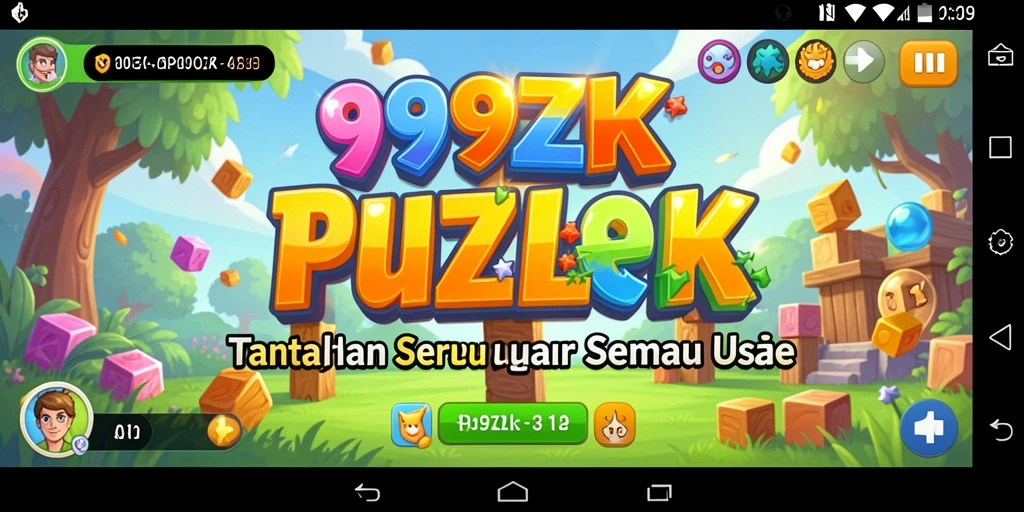 Tampilan gameplay seru dan menantang dari 999ZK