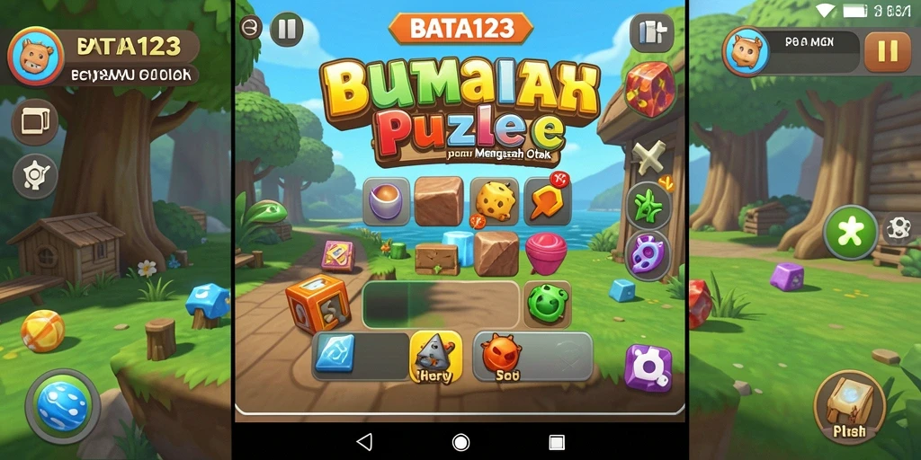 Gameplay seru BATA123 dengan berbagai tantangan puzzle.