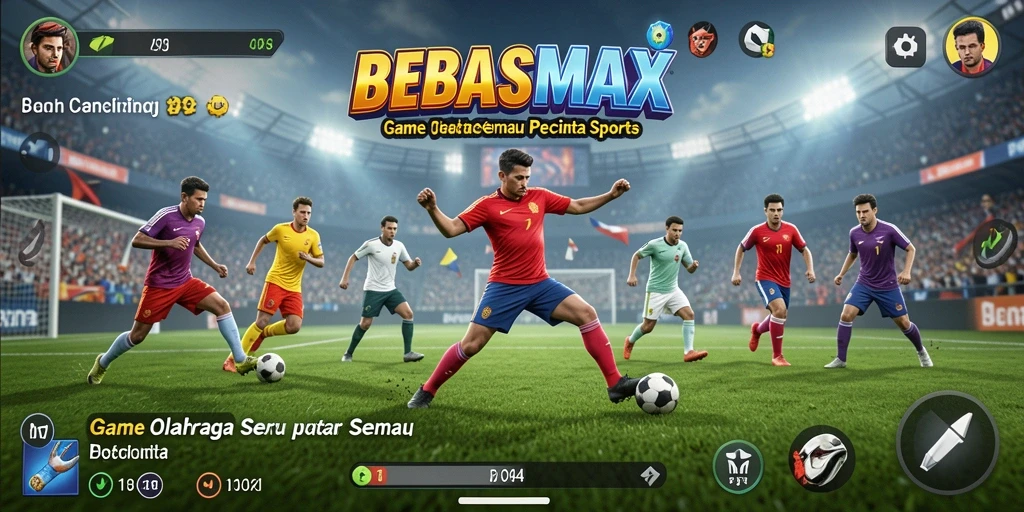 Tangkapan layar dari gameplay seru BEBASMAX yang penuh aksi.