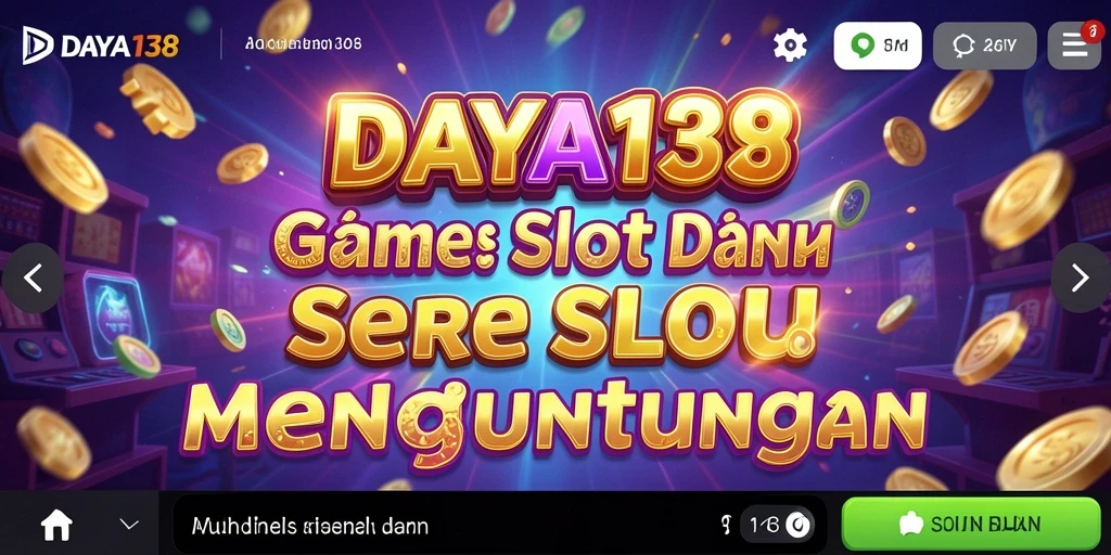 Tampilan screenshot game Slot DAYA138 dengan gameplay yang mendebarkan.