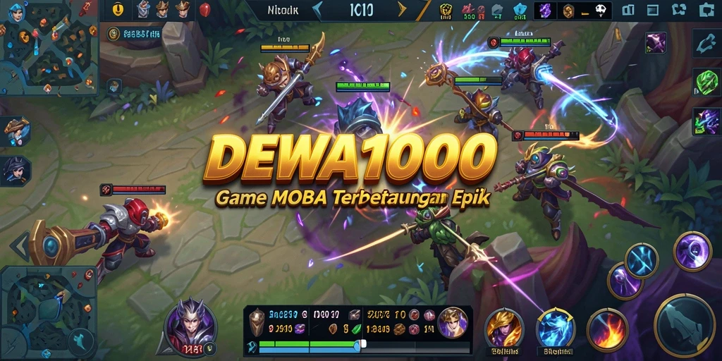 Tampilan gameplay seru dalam DEWA1000 yang memikat pemain.