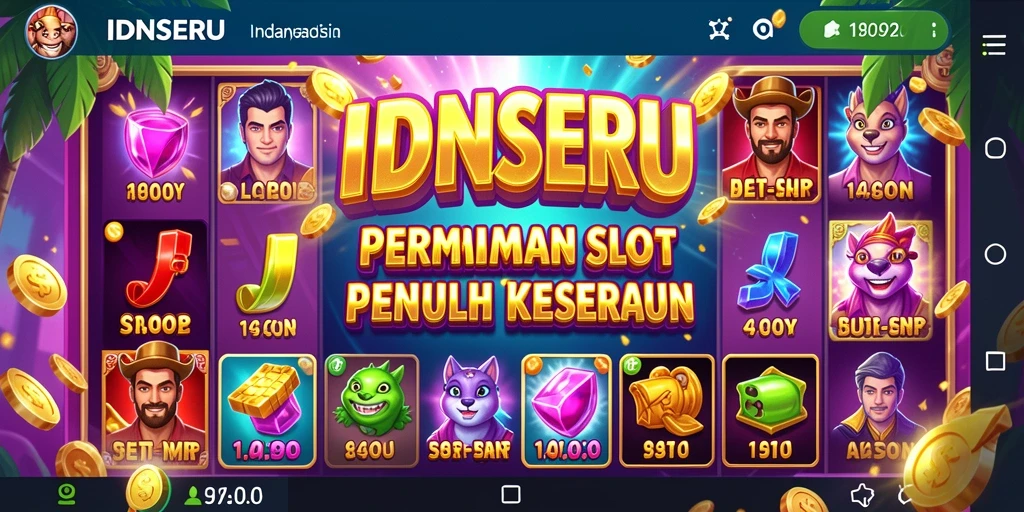 Tampilan gameplay menarik dari IDNSERU yang memberikan pengalaman slot yang seru.