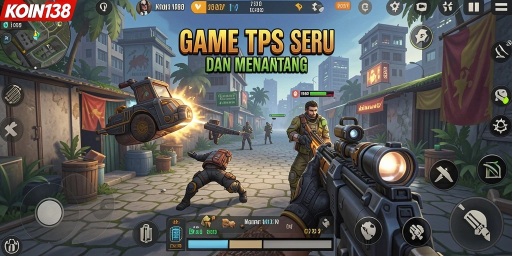 Tampilan gameplay seru dan menantang dalam KOIN138.