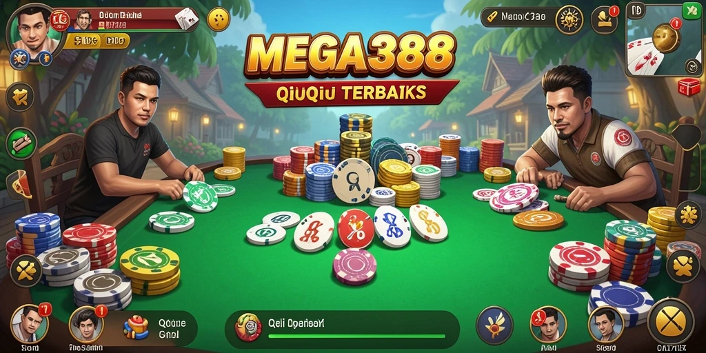 Tampilan gameplay QiuQiu yang menarik di MEGA388.