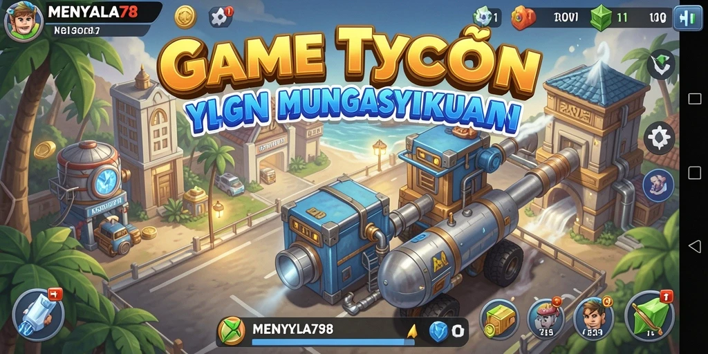 Tampilan gameplay MENYALA78 yang menakjubkan dan menarik.