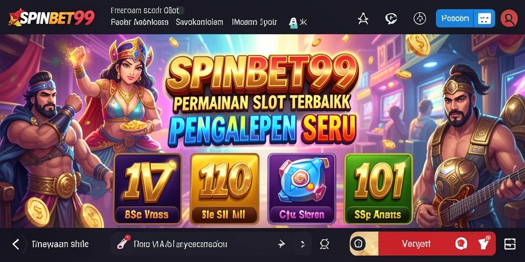 Tampilan menarik dari gameplay SPINBET99 saat bermain slot.