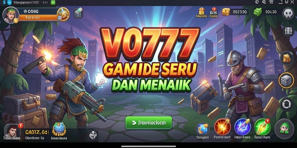 Tangkapan layar menunjukkan gameplay VO777 yang khas dalam genre Idle.